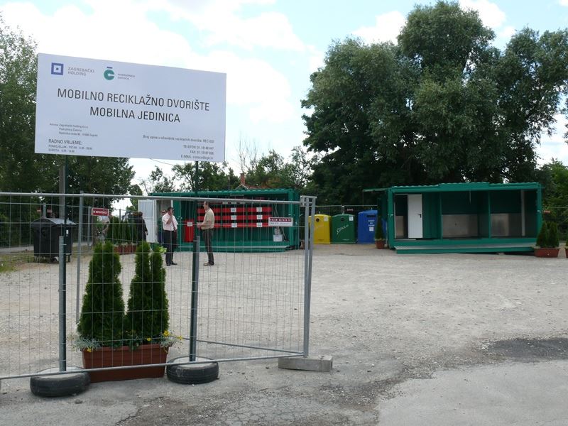 Otvoreno mobilno reciklažno dvorište u Gradskoj četvrti Gornji Grad - Medveščak