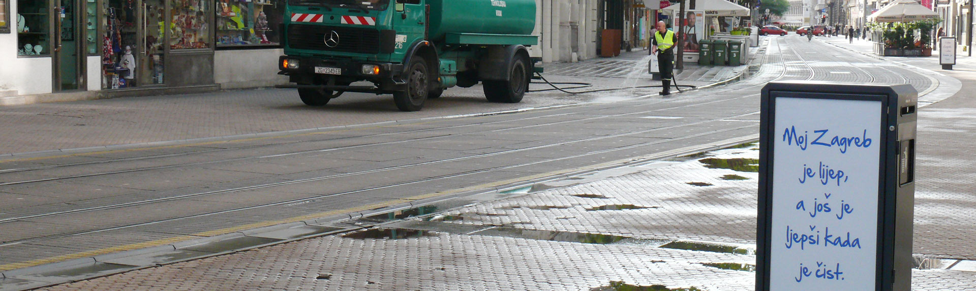 Private traffic areas cleanup