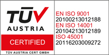 Tuv Iso certifikat logo